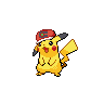 Icon/Sprite: Pikachu (Weltreise-Kappe)