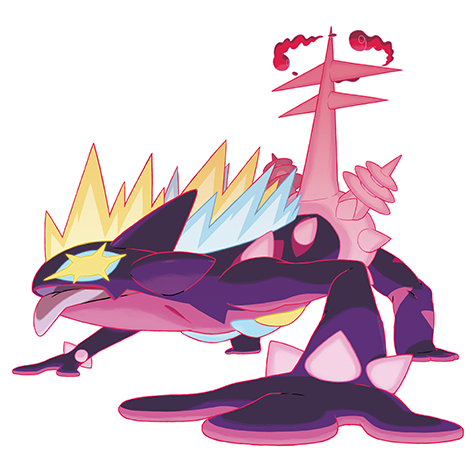 Icon/Sprite: Gigadynamax-Riffex (Hochform)