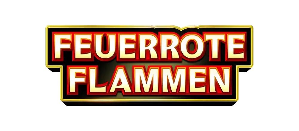 Pokémon TCG Pocket Feuerrote Flammen Logo in Rot mit gelbem Rand