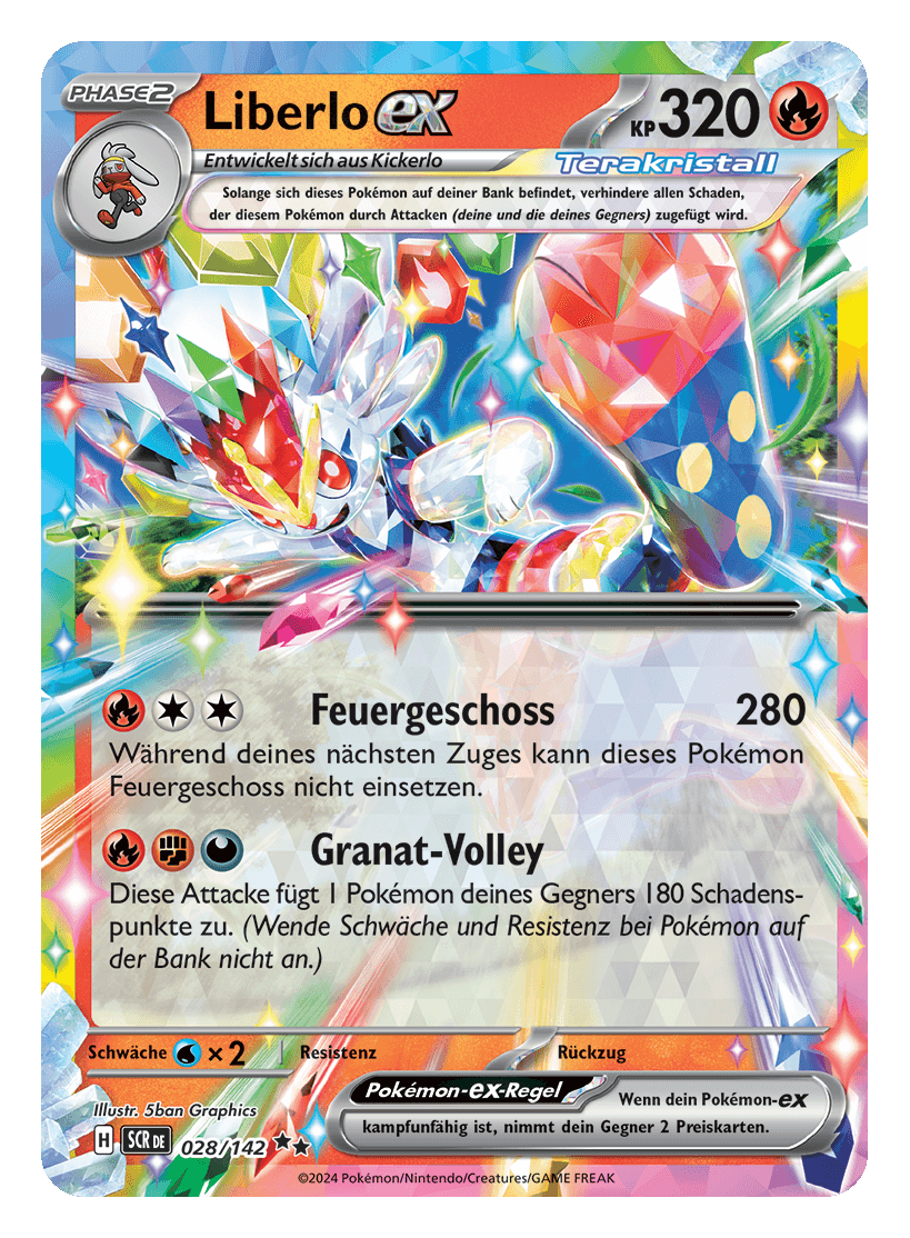 Pokémon TCG: Stellarkrone Liberlo ex