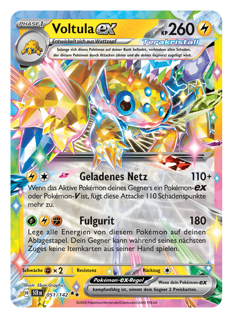 Pokémon TCG: Stellarkrone Voltula ex