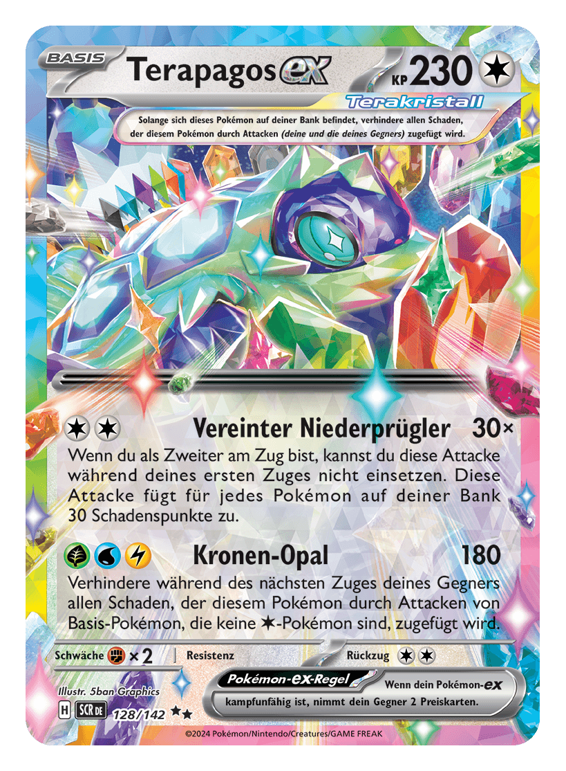 Pokémon TCG: Stellarkrone Terapagos ex