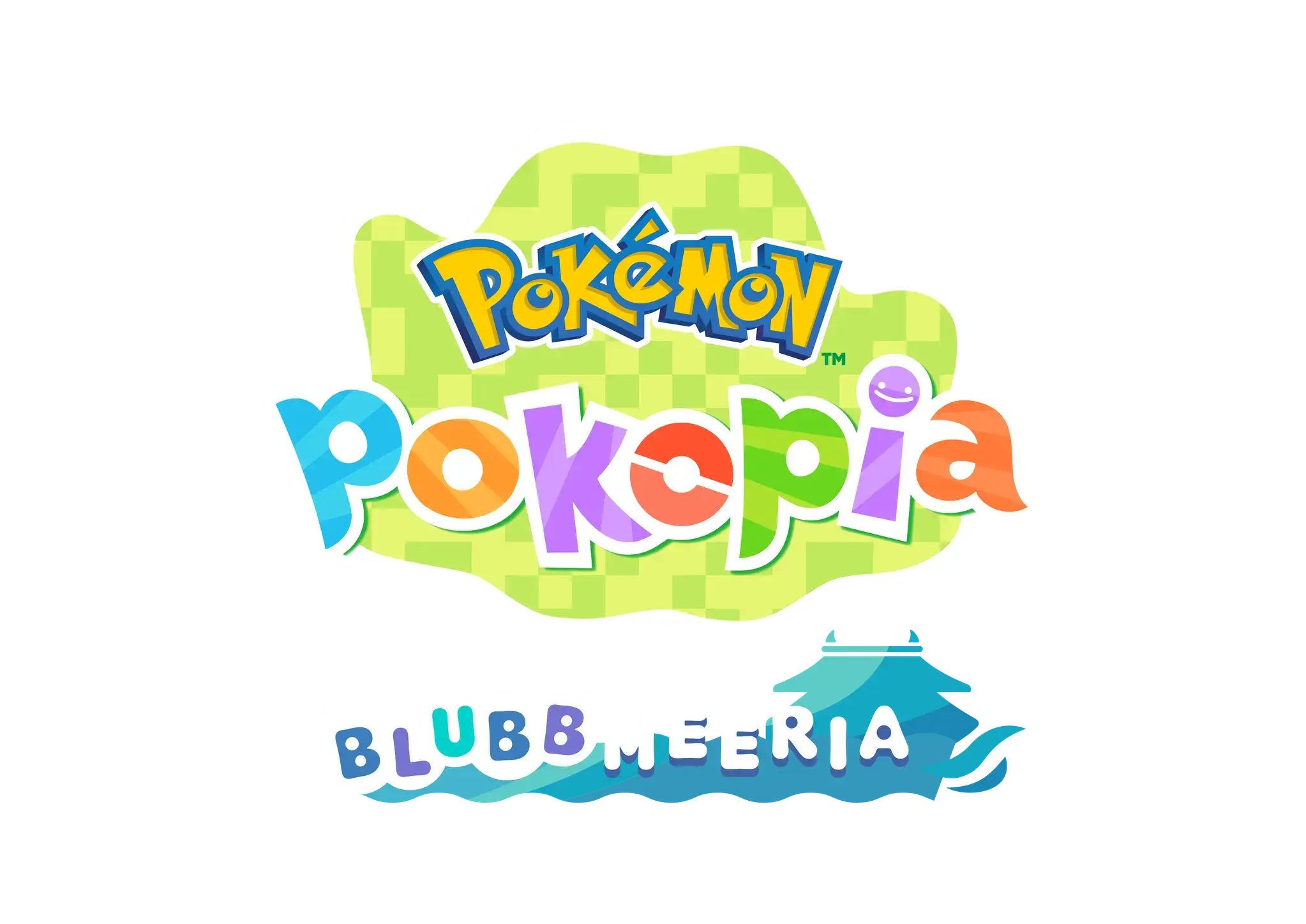 Logo „Pokémon Pokopia – Blubbmeeria“