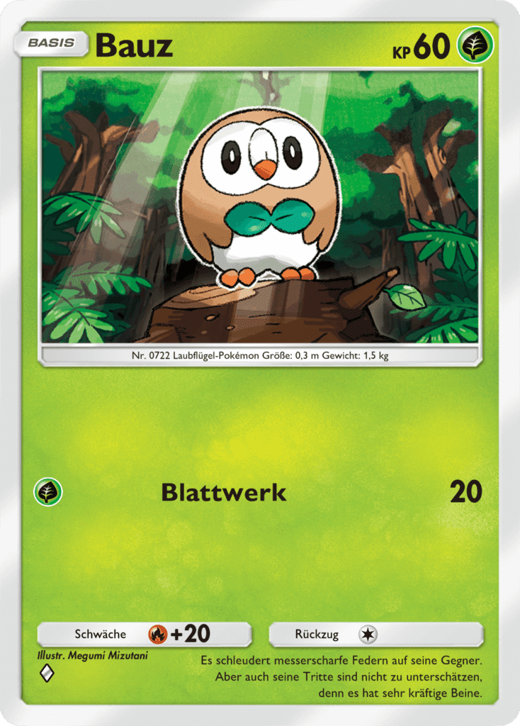 Pokémon Pocket: Hüter des Firmament - Bauz Karte