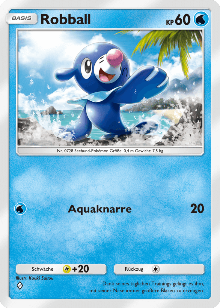 Pokémon Pocket: Hüter des Firmament - Robball Karte