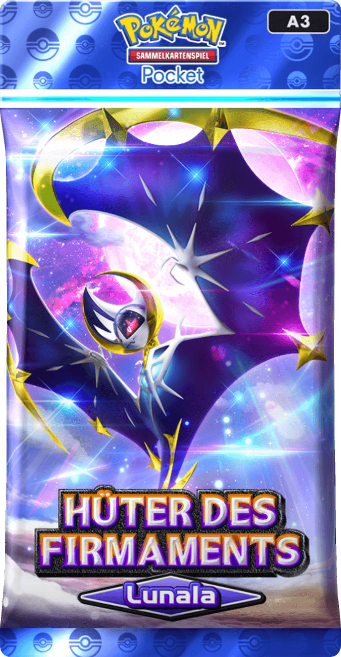 Pokémon Pocket: Hüter des Firmament - Lunala Booster Pack