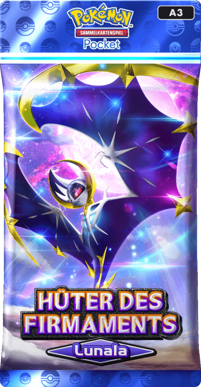 Pokémon Pocket: Hüter des Firmament - Lunala Booster Pack