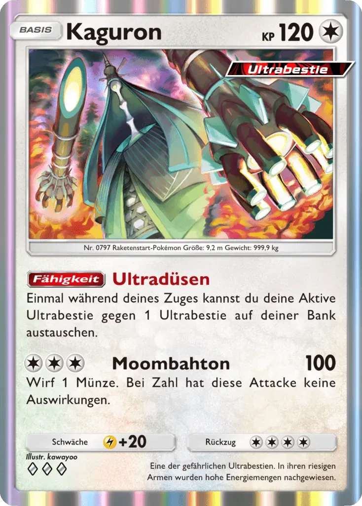 Pokémon Pocket: Dimensionale Krise - Kaguron