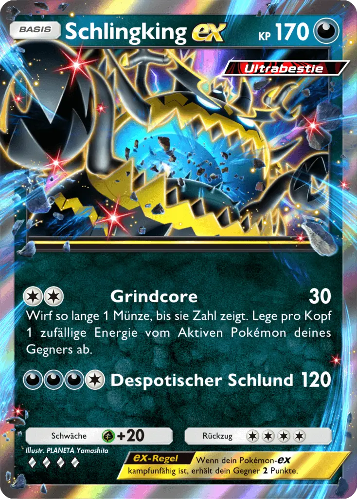 Pokémon Pocket: Dimensionale Krise - Schlingking ex
