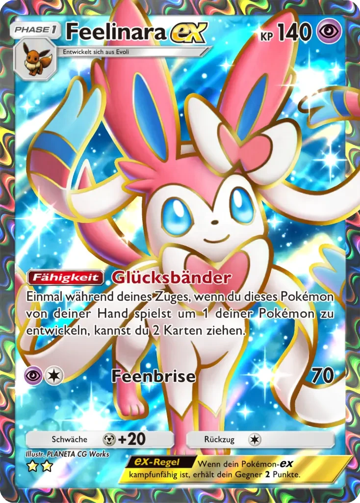 Pokémon Pocket: Evoli Hain - Feelinara ex