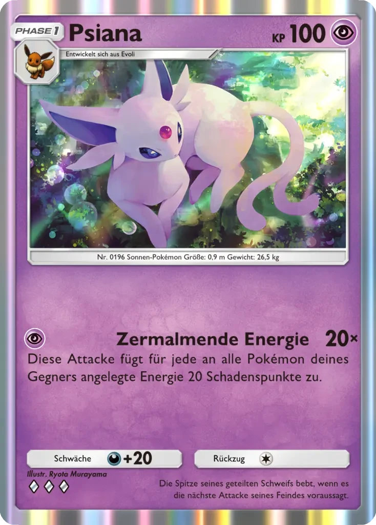Pokémon Pocket: Evoli Hain - Psiana