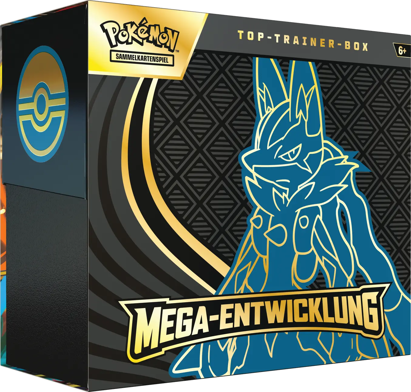 Pokémon TCG: Mega-Entwicklungen Top Trainer Box Lucario